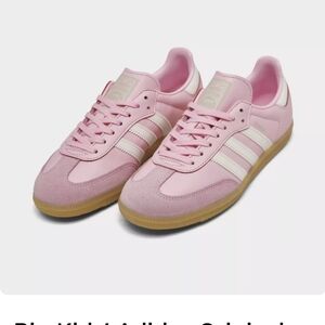 Adidas Women's Youth Us 6 Light Pink Sneakers